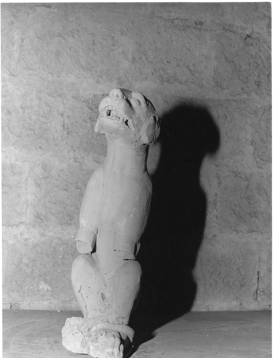 decorazione plastica, frammento - ambito orvietano (sec. XIX)