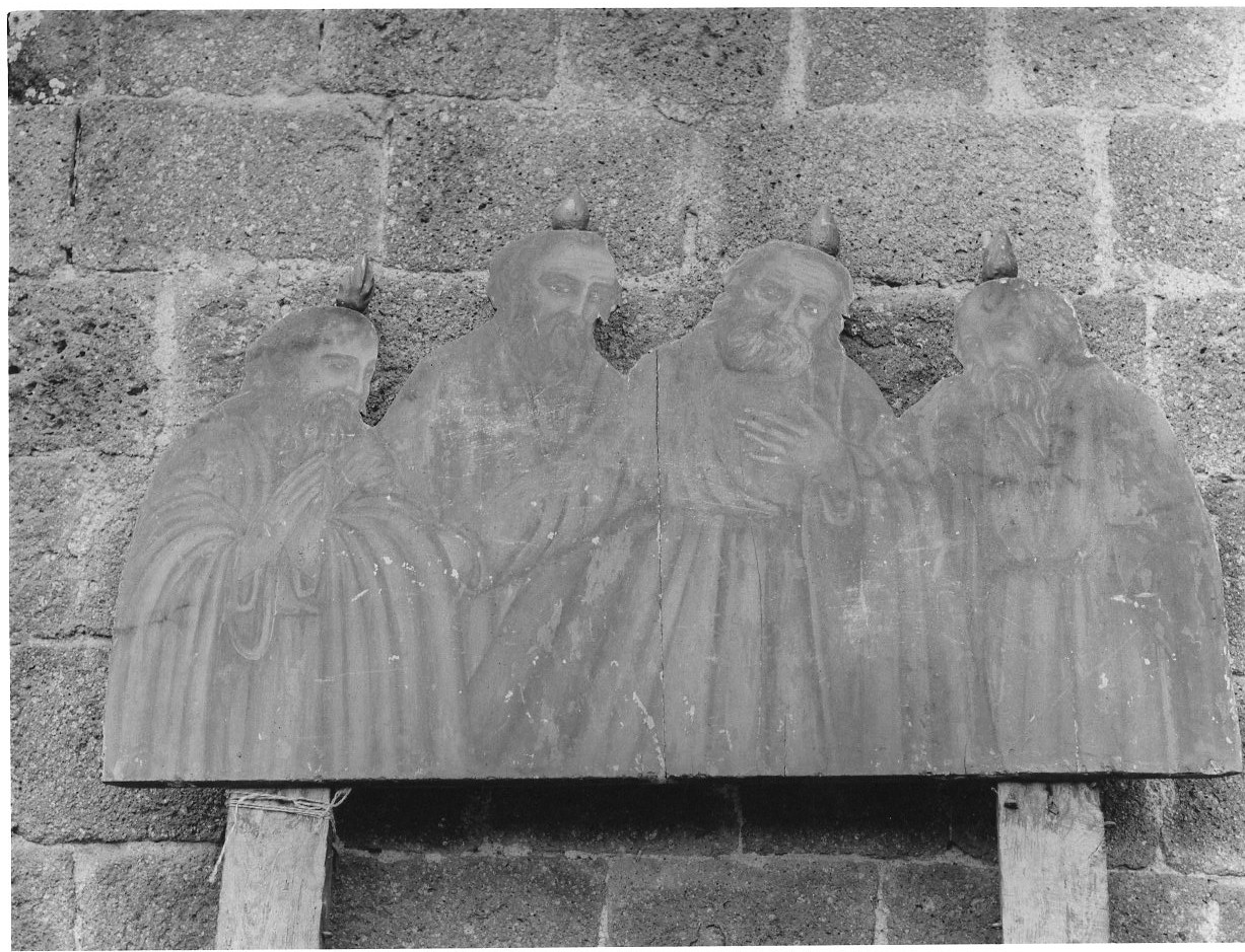 apostoli (dipinto, opera isolata) - ambito orvietano (sec. XIX)