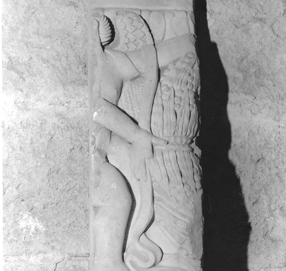 decorazione plastico-architettonica, frammento - ambito orvietano (sec. XVI)