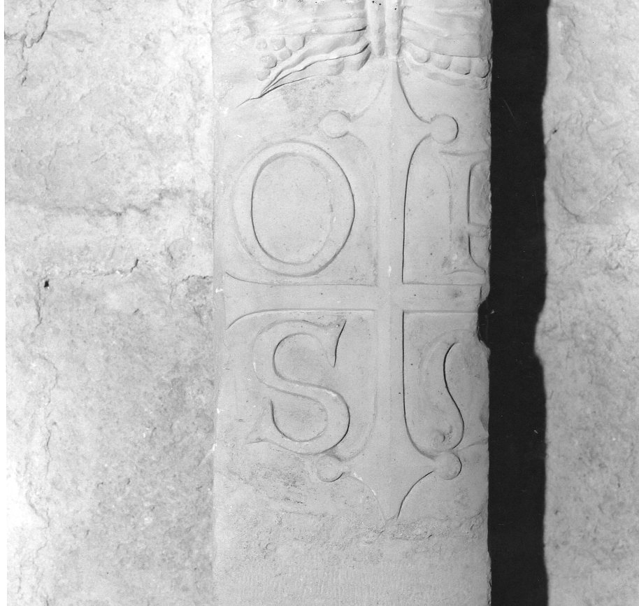 decorazione plastico-architettonica, frammento - ambito orvietano (sec. XVI)