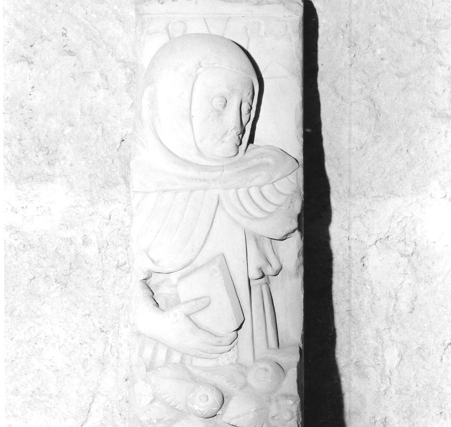 decorazione plastico-architettonica, frammento - ambito orvietano (sec. XVI)