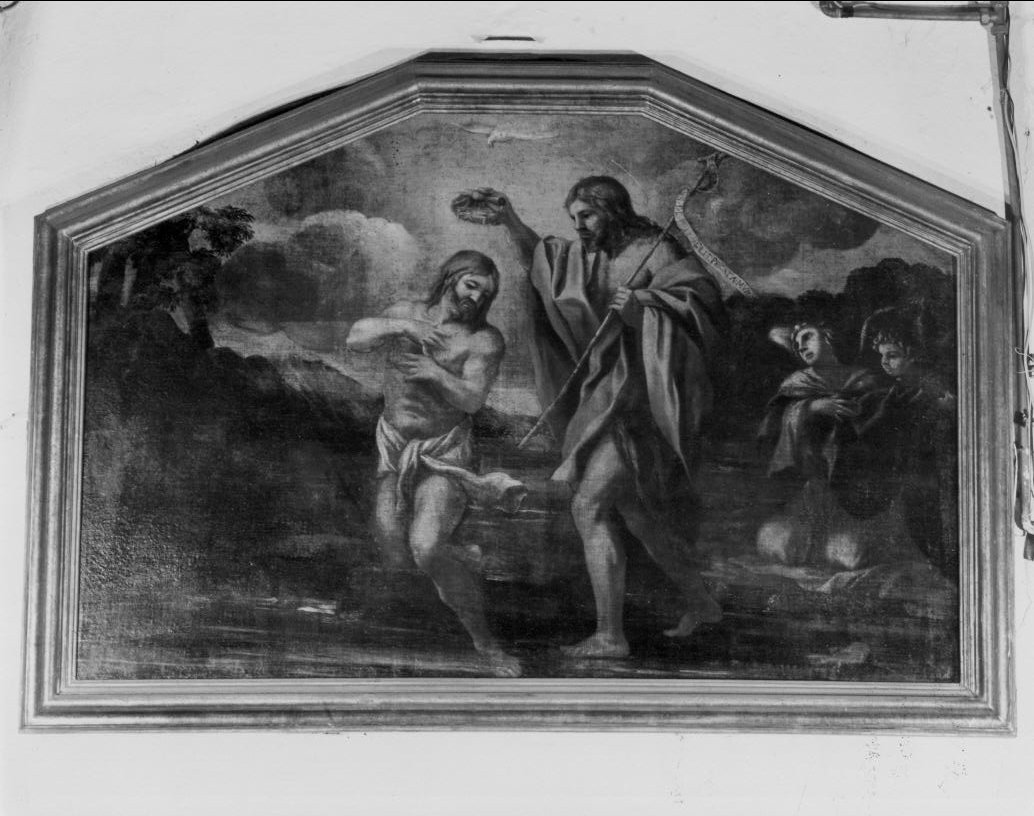 battesimo di Cristo (dipinto) - ambito umbro (sec. XVII)
