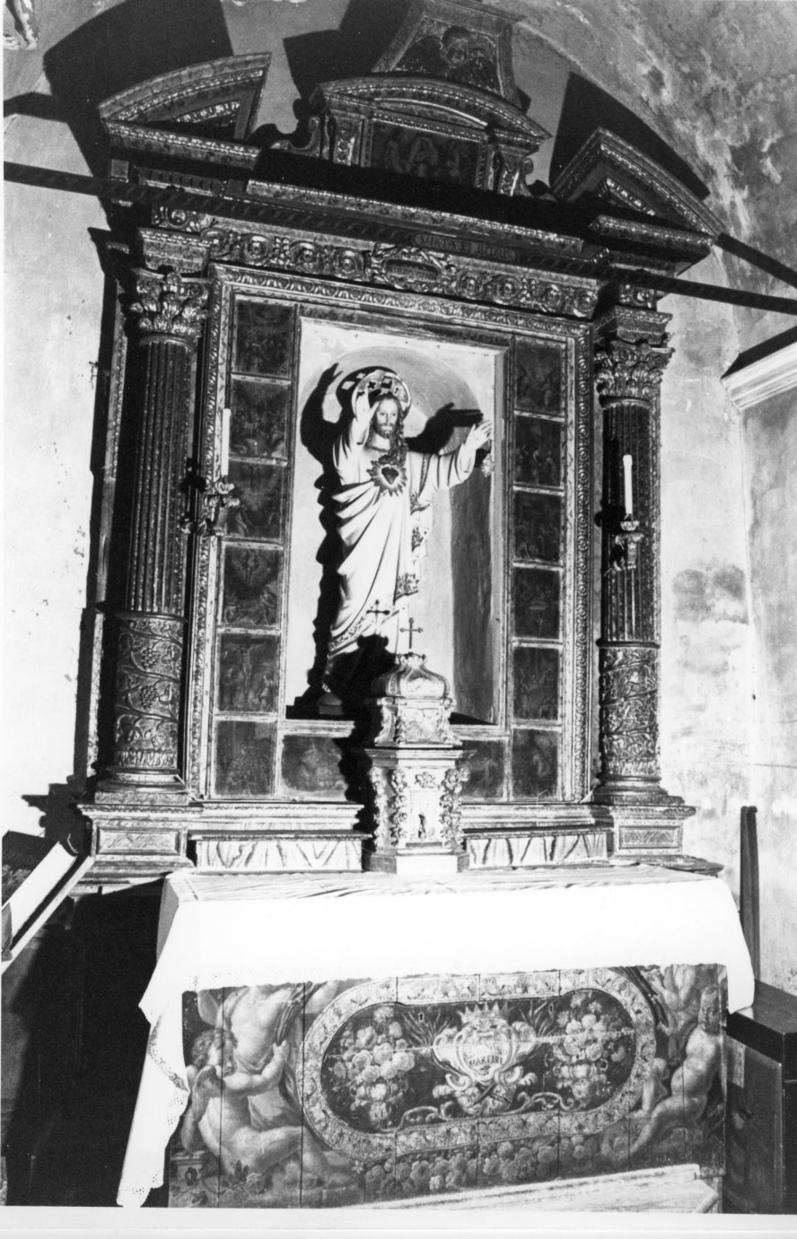 altare - a edicola, opera isolata - bottega umbra (sec. XVII)