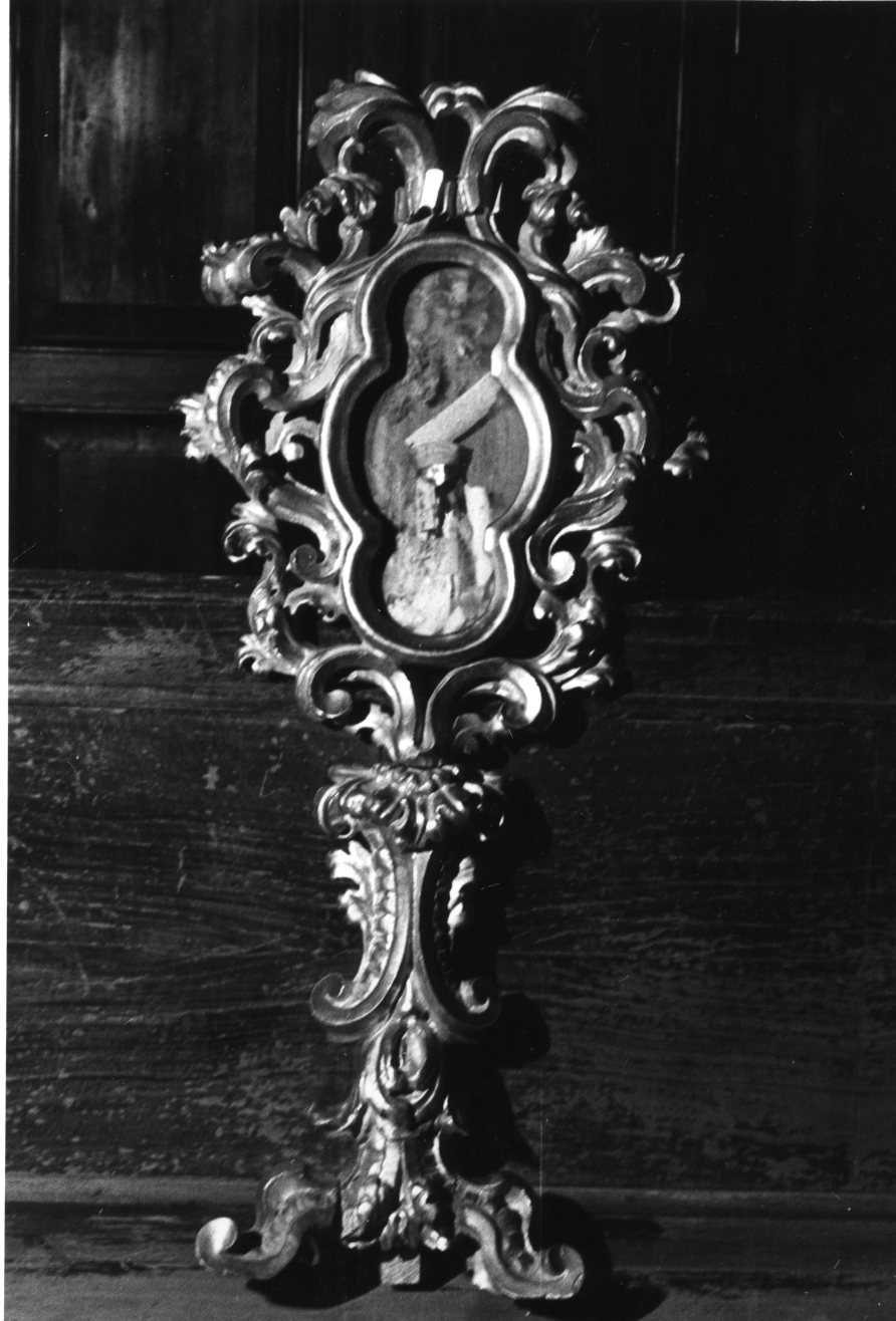 reliquiario, opera isolata - produzione romana (sec. XVIII)