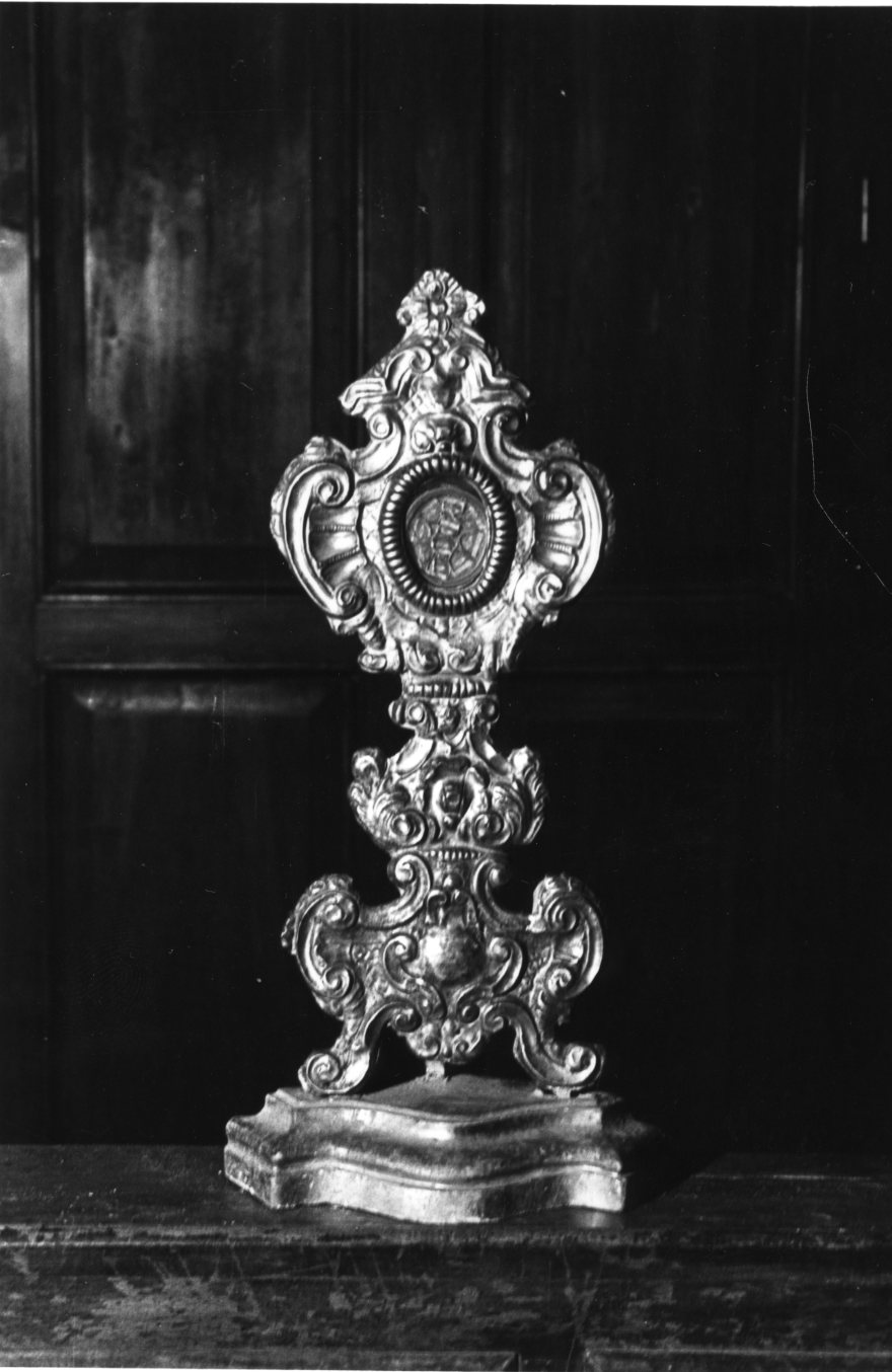 reliquiario - a tabella - produzione umbra (sec. XVIII)