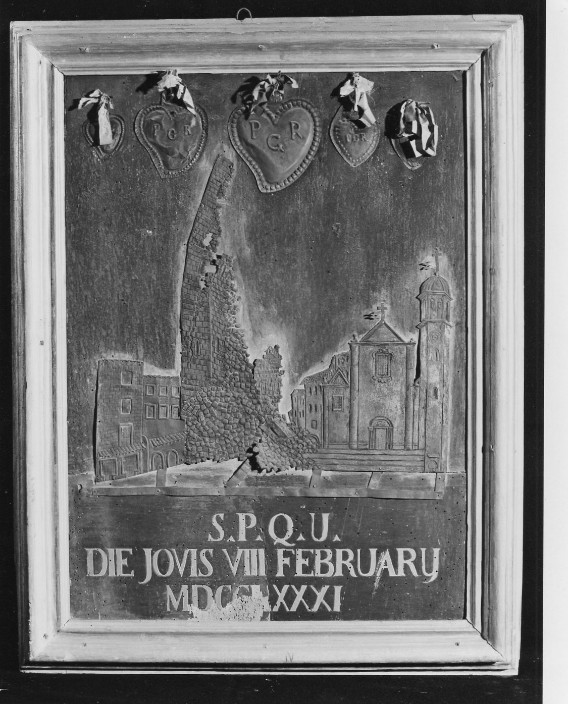 ex voto, opera isolata - di difficile identificazione (sec. XVIII)