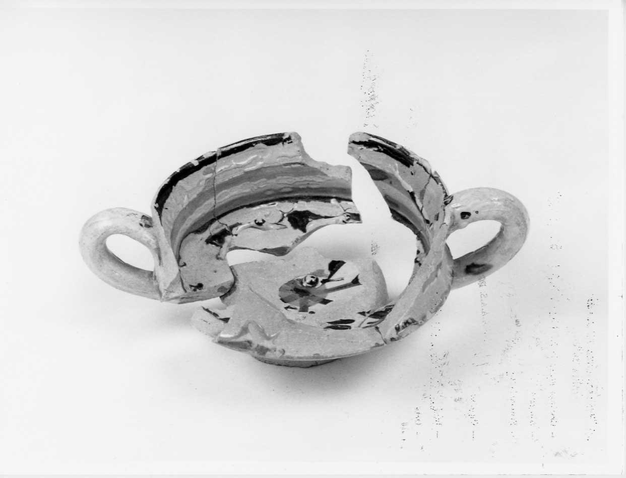 ciotola, opera isolata - bottega italiana (seconda metà sec. XV)