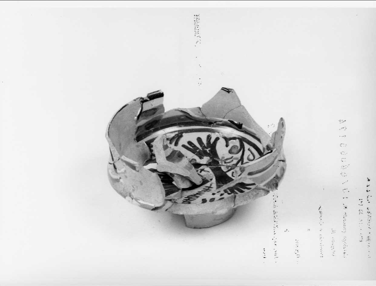 ciotola, opera isolata - bottega italiana (seconda metà sec. XV)