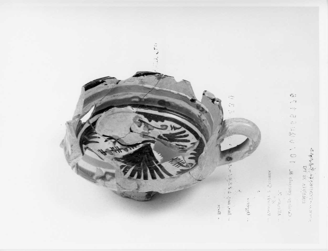 ciotola, opera isolata - bottega italiana (seconda metà sec. XV)