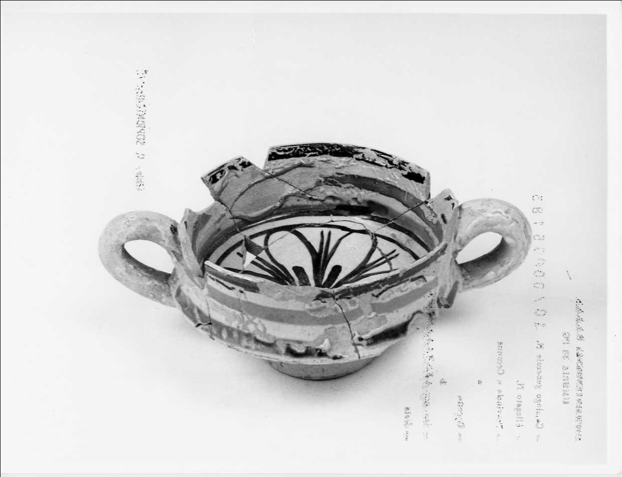 ciotola, opera isolata - bottega italiana (seconda metà sec. XV)