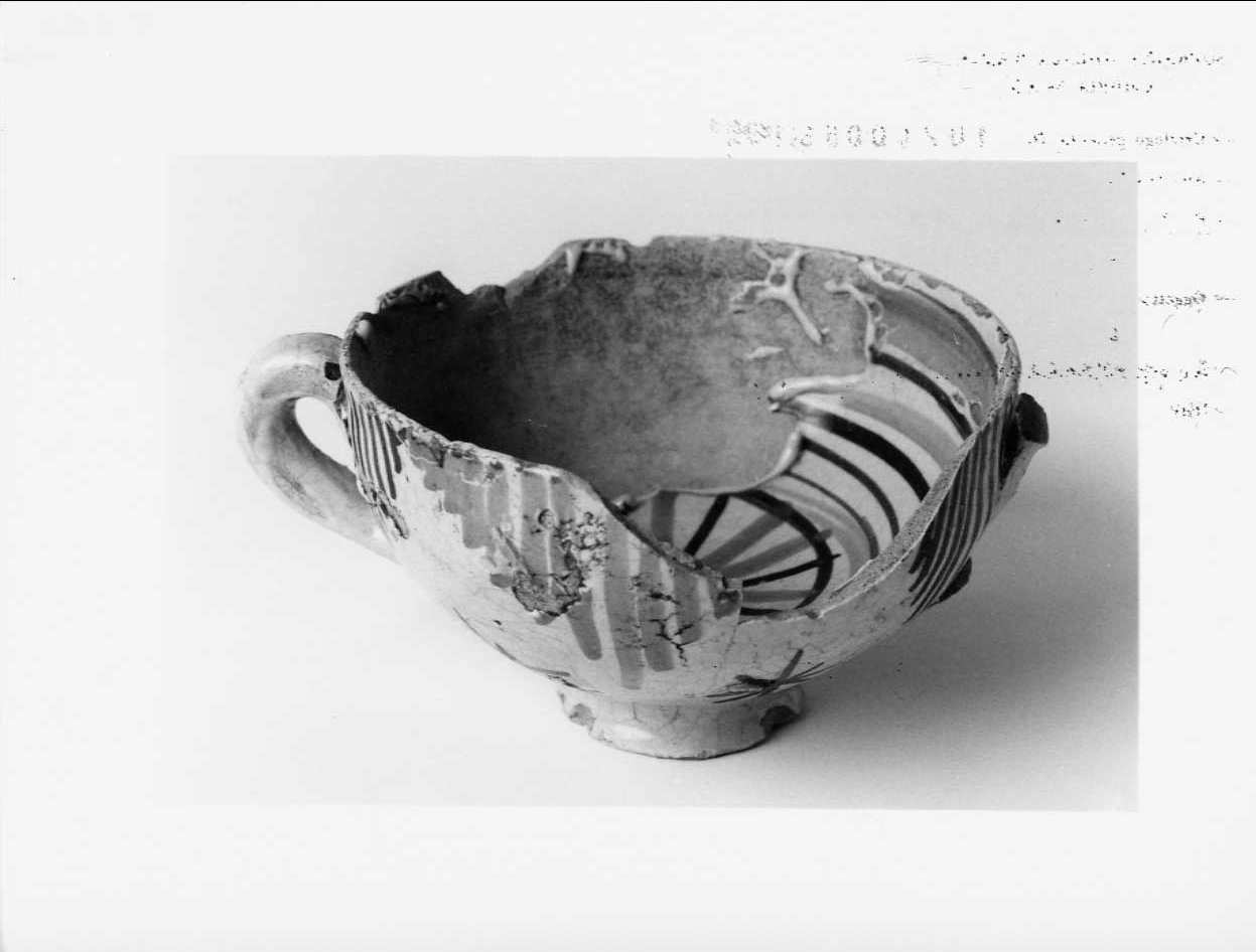 coppetta, opera isolata - bottega italiana (seconda metà sec. XV)