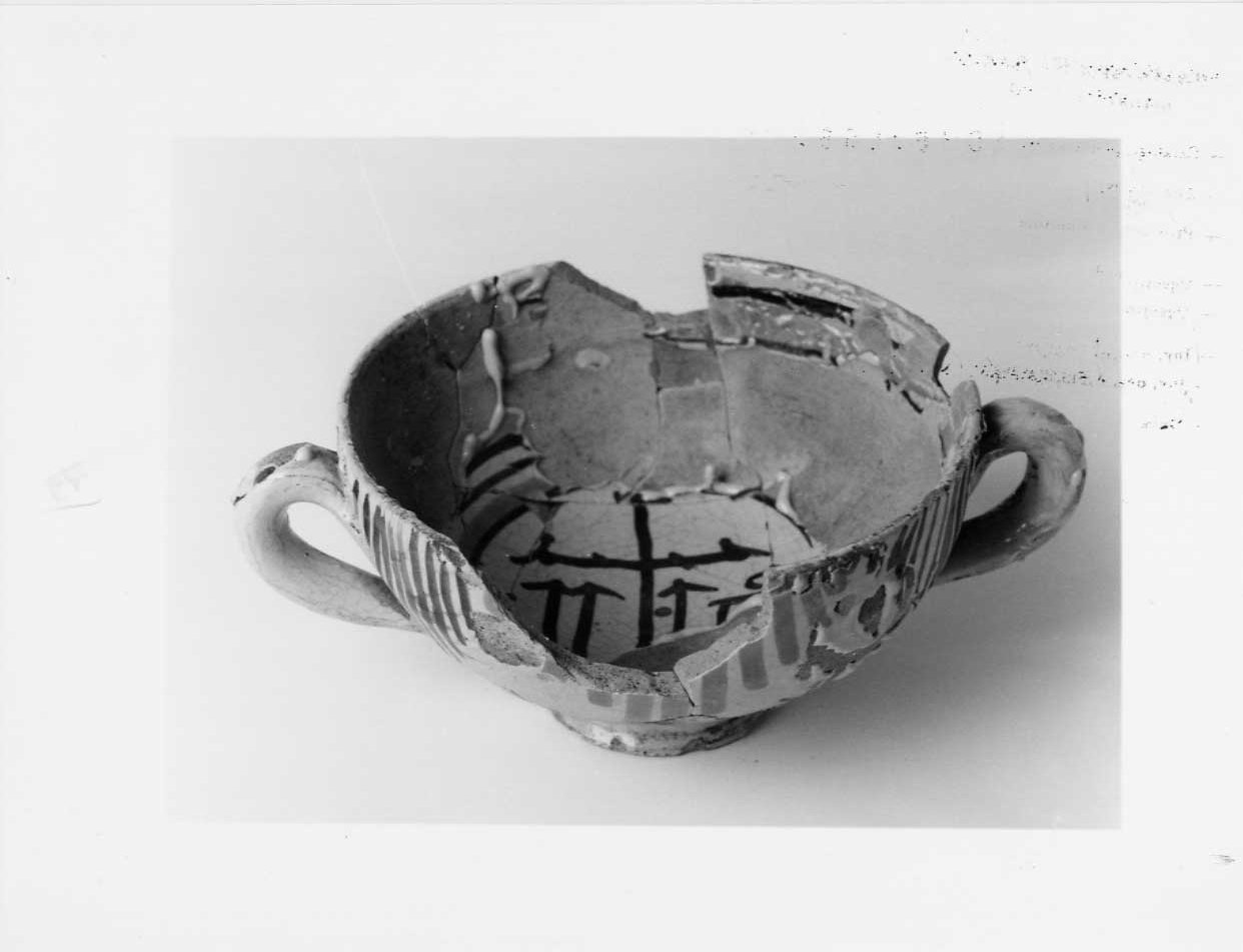 coppetta, opera isolata - bottega italiana (seconda metà sec. XV)