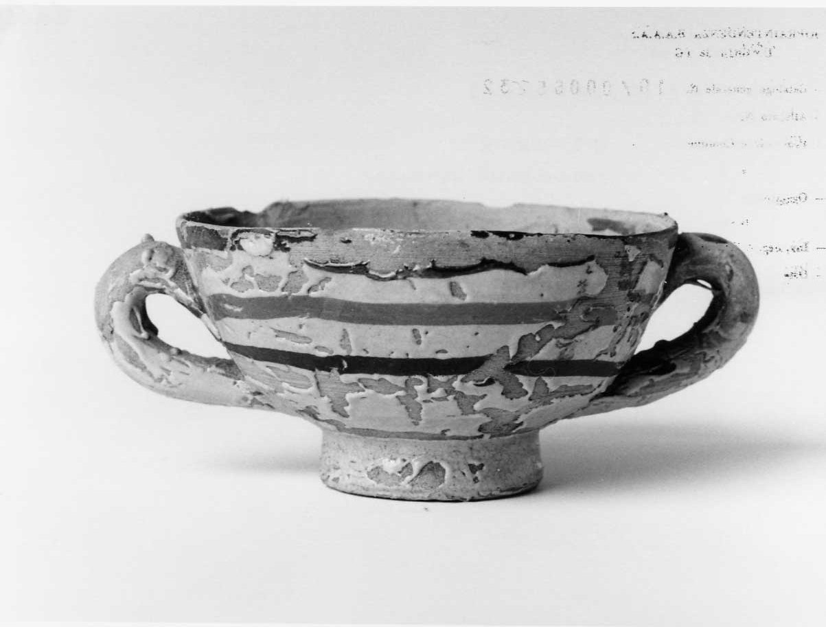 ciotola, opera isolata - bottega italiana (seconda metà sec. XV)