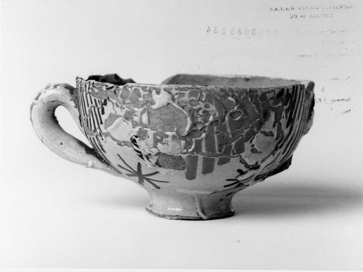 coppetta, opera isolata - bottega italiana (seconda metà sec. XV)