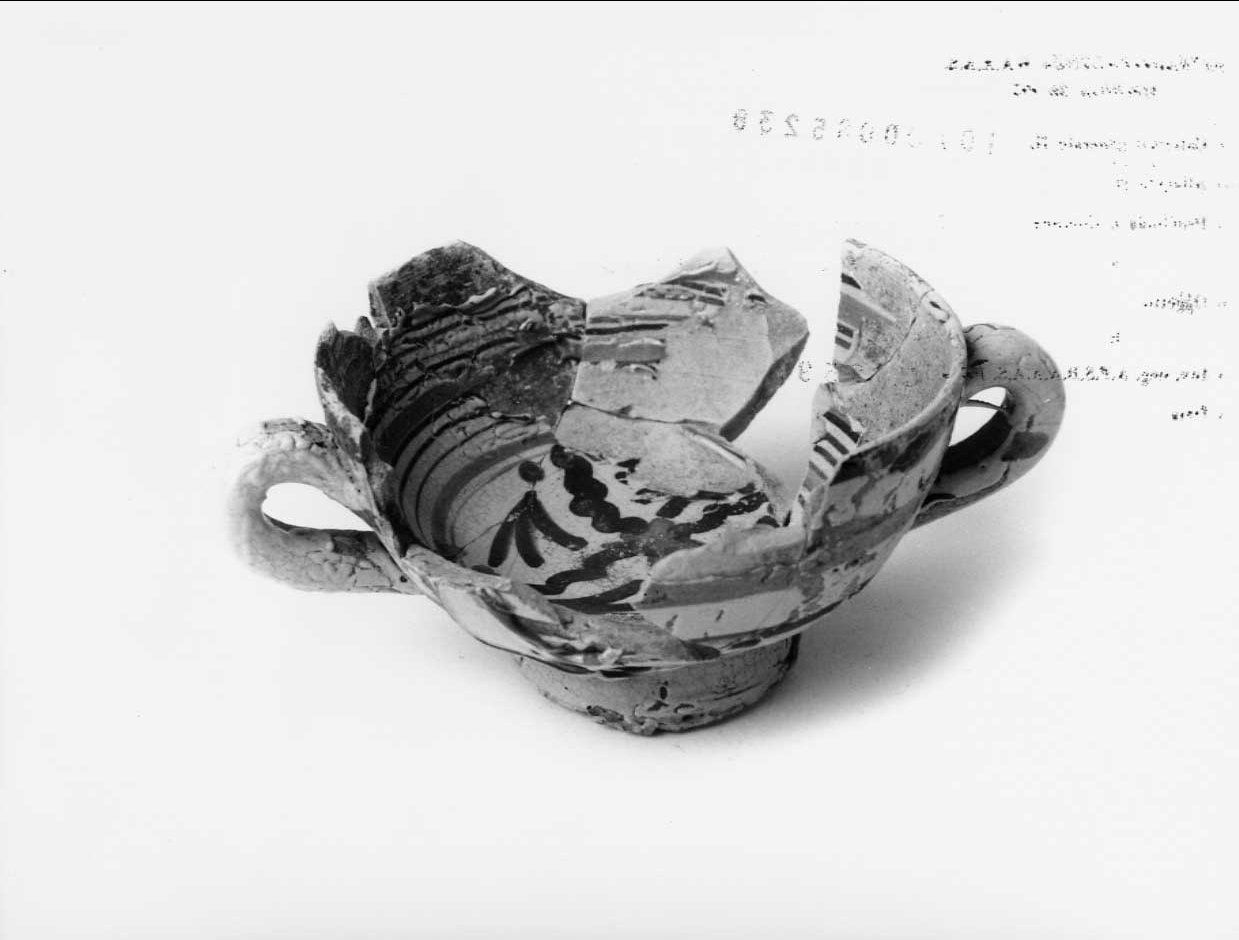 coppetta, opera isolata - bottega italiana (seconda metà sec. XV)