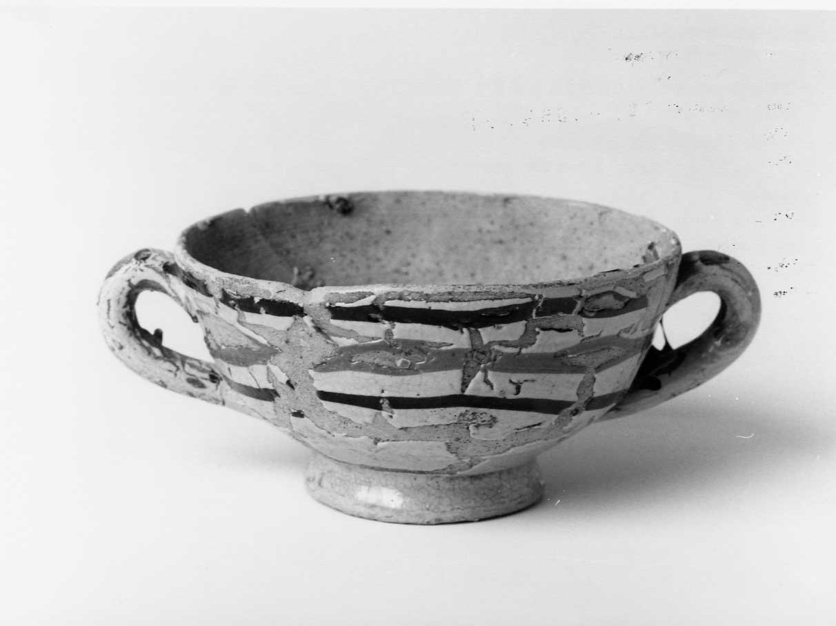 ciotola, opera isolata - bottega italiana (seconda metà sec. XV)