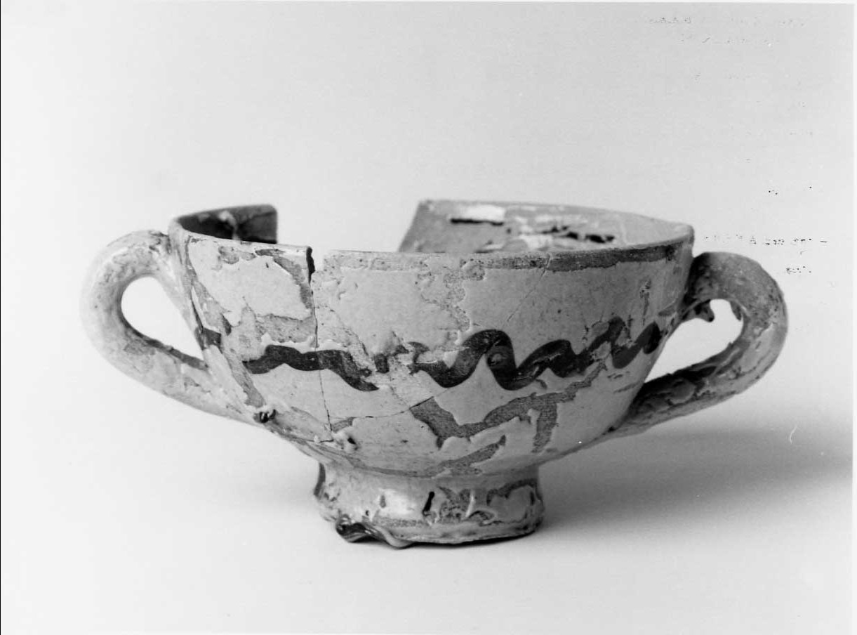 ciotola, opera isolata - bottega italiana (seconda metà sec. XV)