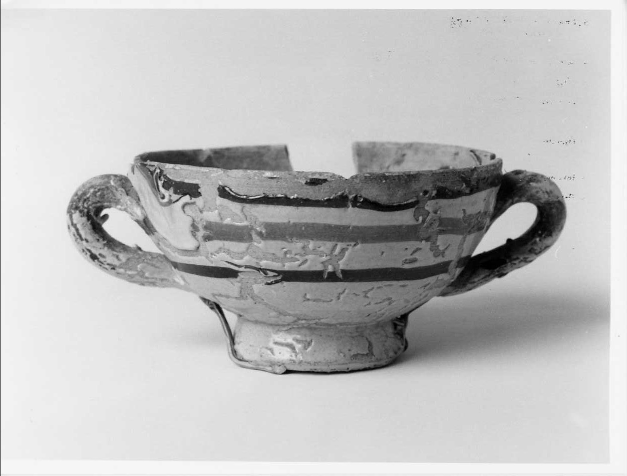 ciotola, opera isolata - bottega italiana (seconda metà sec. XV)