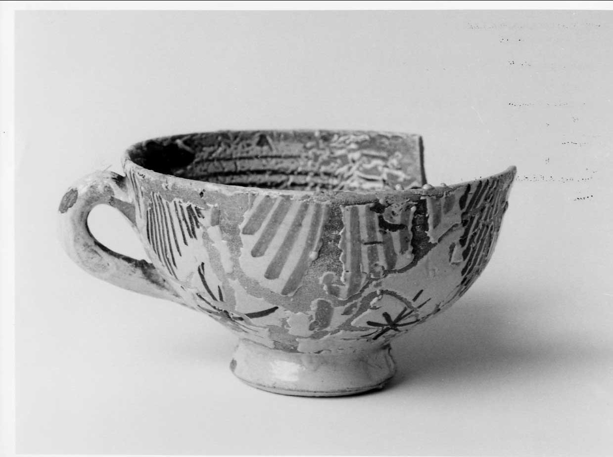 coppetta, opera isolata - bottega italiana (seconda metà sec. XV)