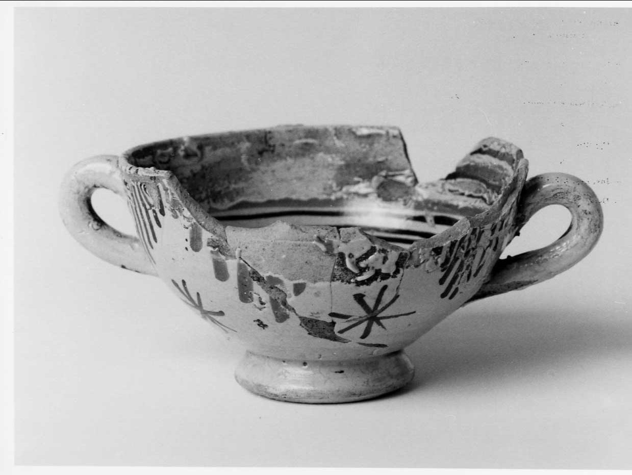 coppetta, opera isolata - bottega italiana (seconda metà sec. XV)