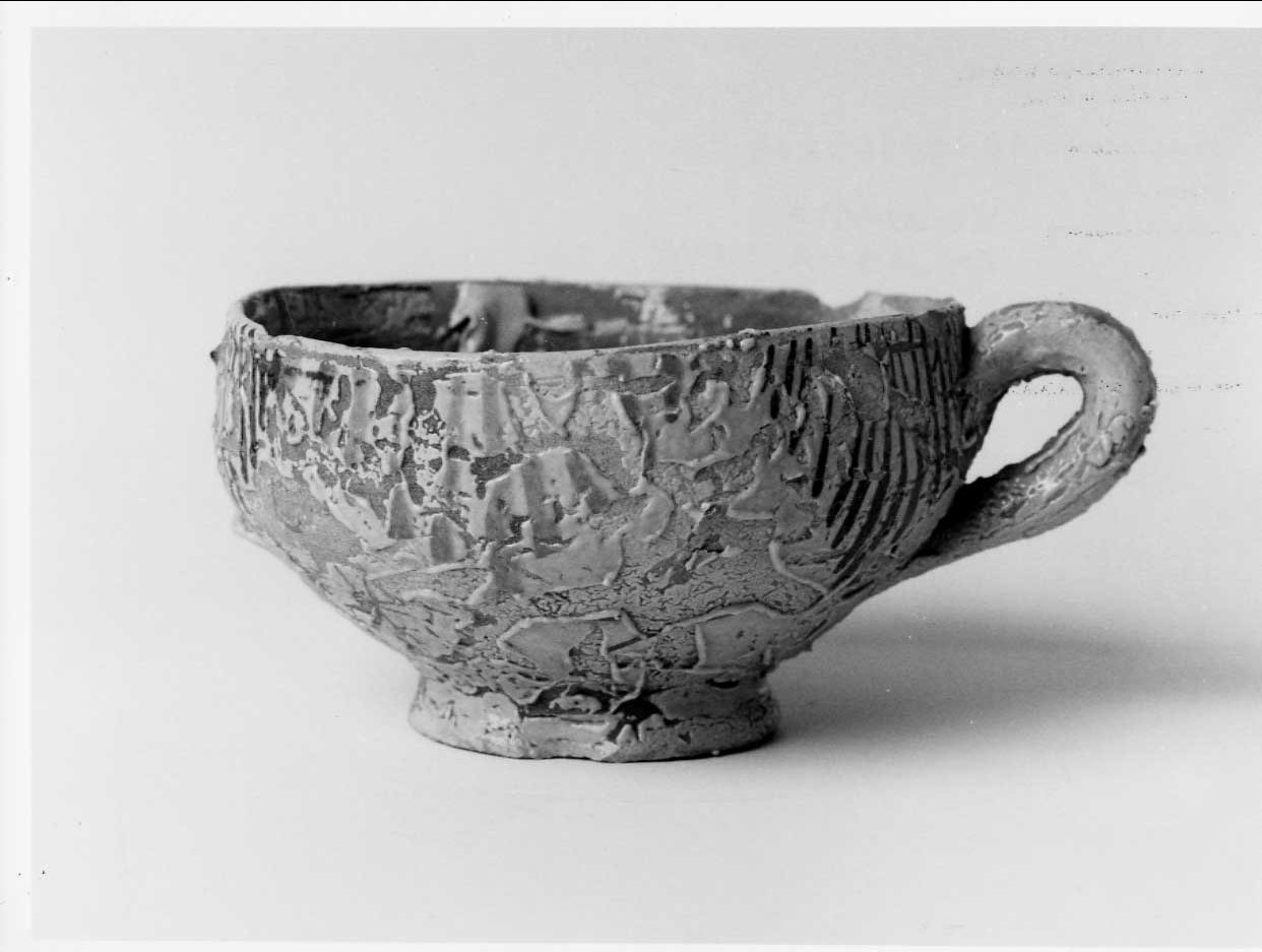 ciotola, opera isolata - bottega italiana (seconda metà sec. XV)