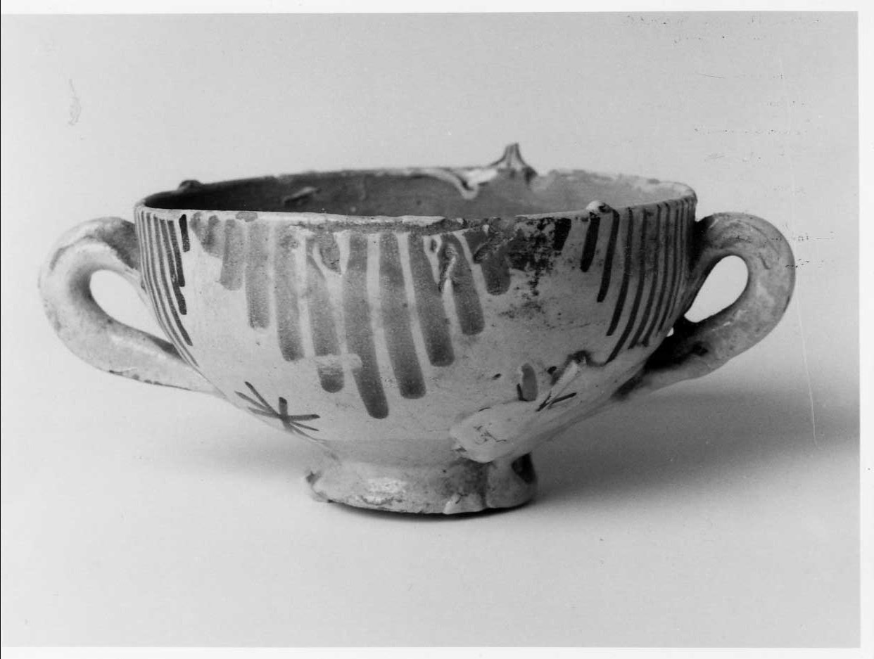 coppetta, opera isolata - bottega italiana (seconda metà sec. XV)