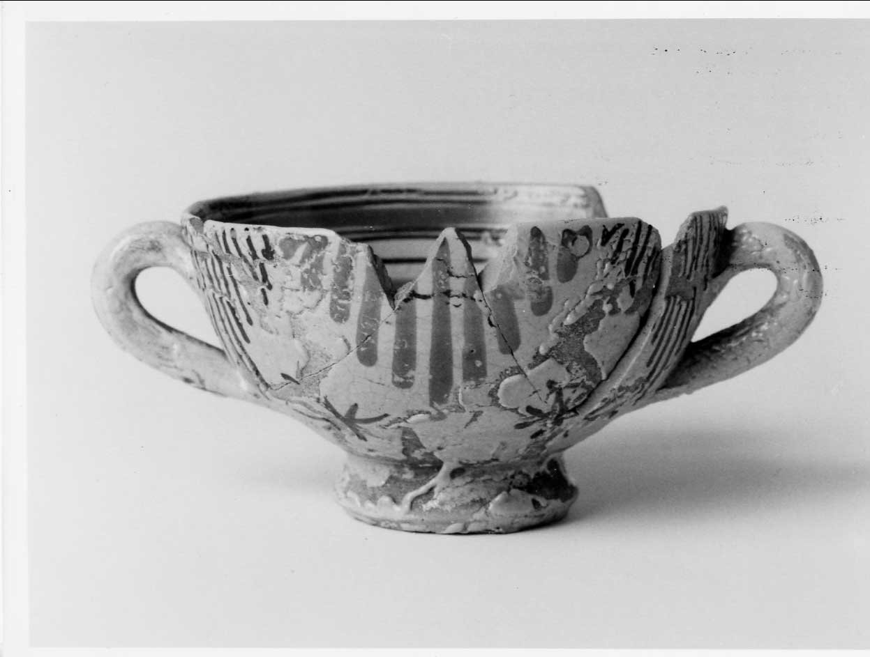 coppetta, opera isolata - bottega italiana (seconda metà sec. XV)