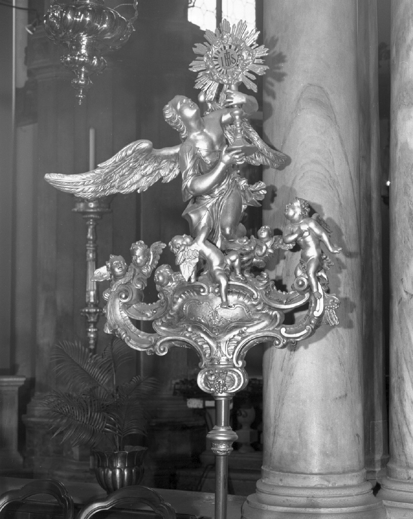 emblema di confraternita - bottega veneto-lombarda (seconda metà sec. XVIII)