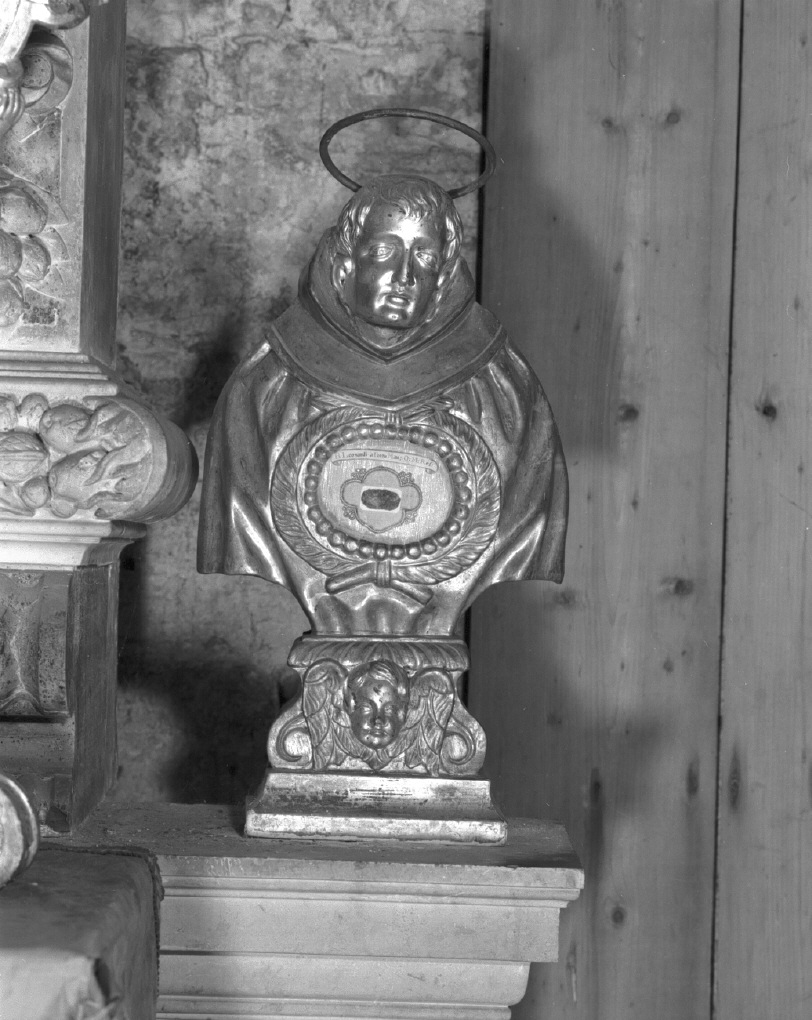 reliquiario - a busto - bottega veneta (prima metà sec. XIX)