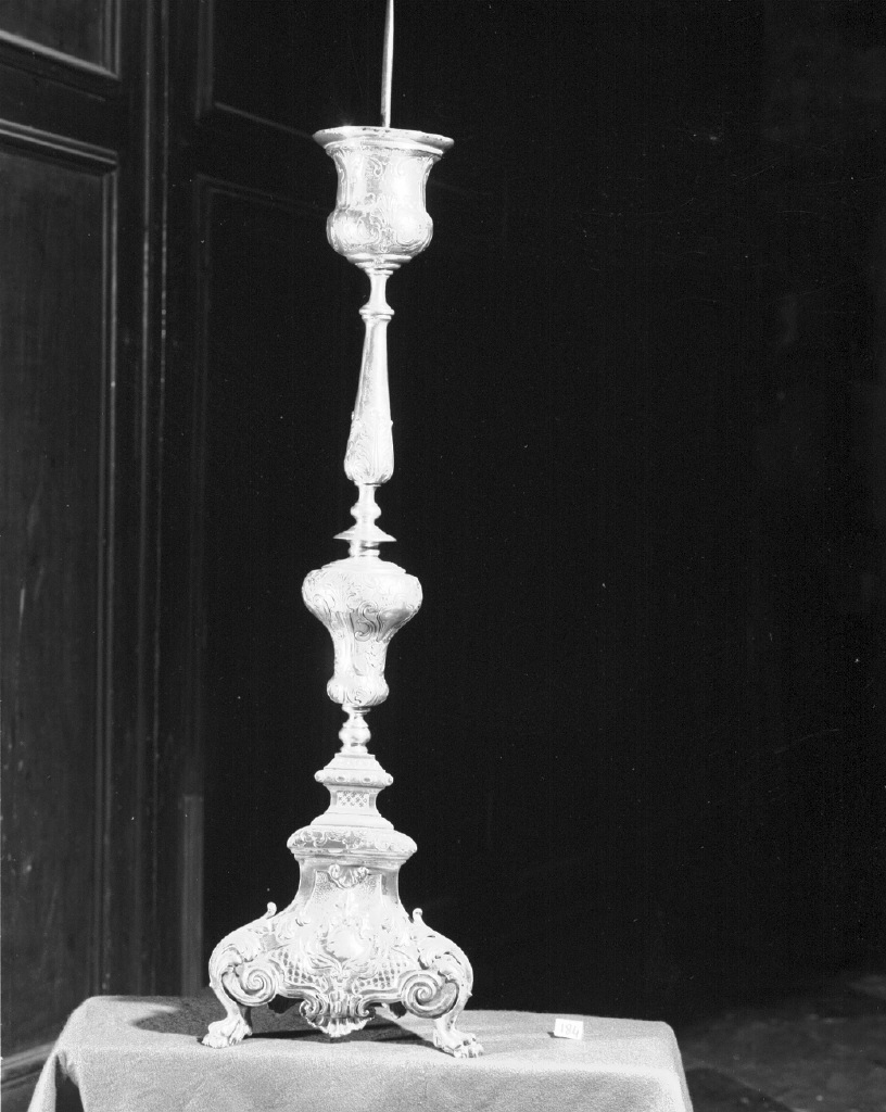 candelabro - bottega veneta (seconda metà sec. XVIII)