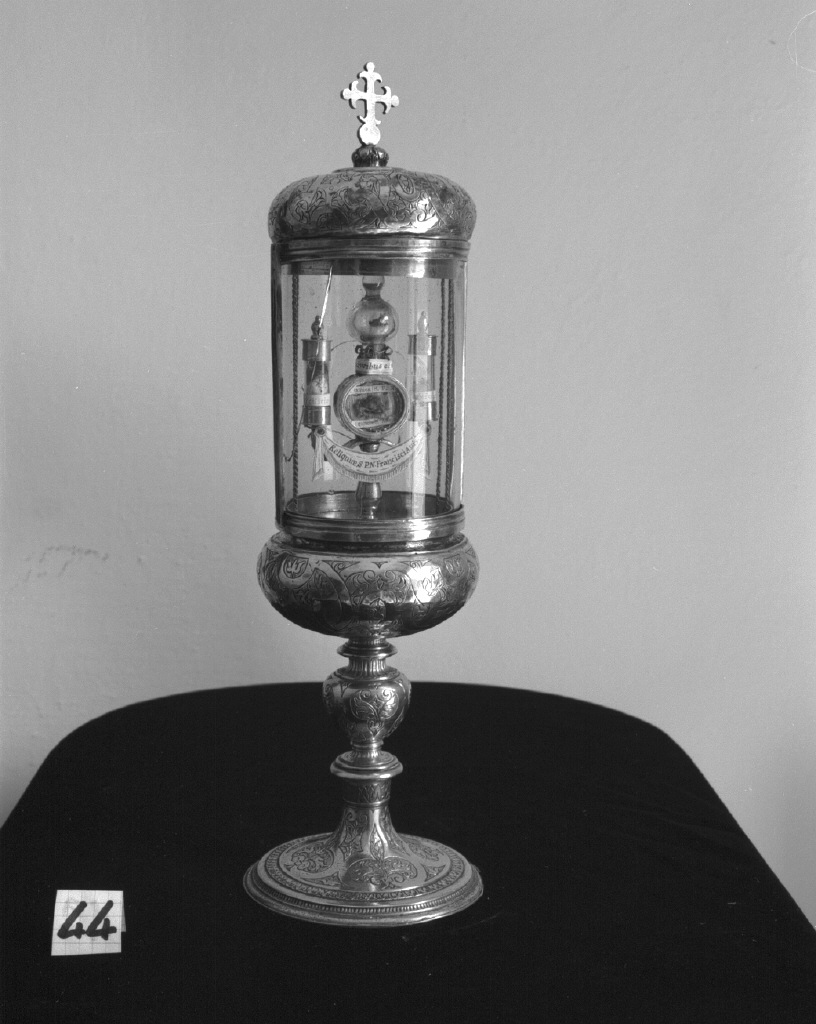 fiala di pellegrinaggio - bottega veneziana (prima metà sec. XVII)