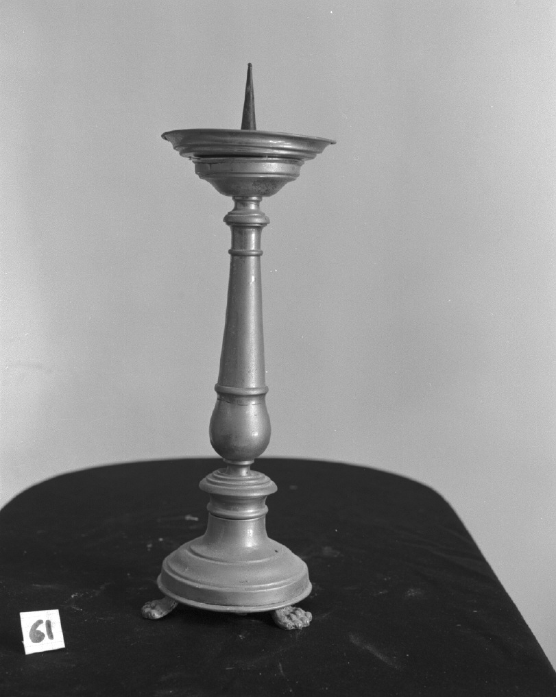 candelabro - bottega veneta (seconda metà sec. XIX)