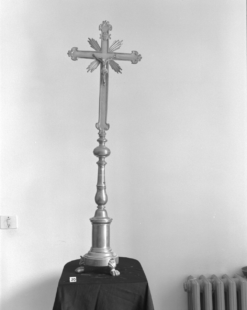 croce d'altare - bottega veneta (sec. XIX)