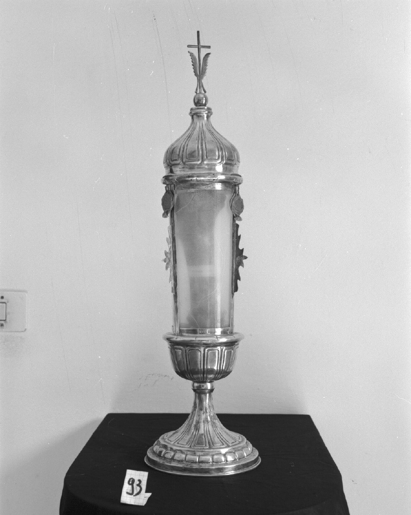 fiala di pellegrinaggio - bottega veneta (seconda metà sec. XIX)