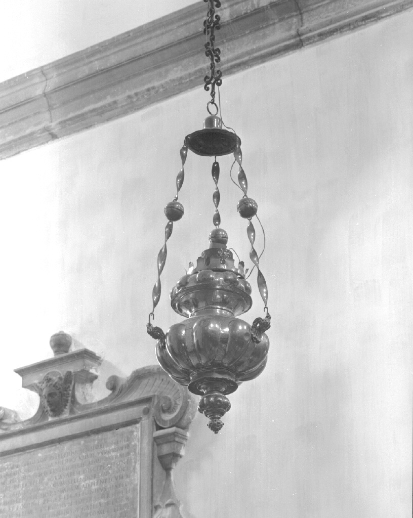 lampada pensile - bottega veneta (seconda metà sec. XVIII)