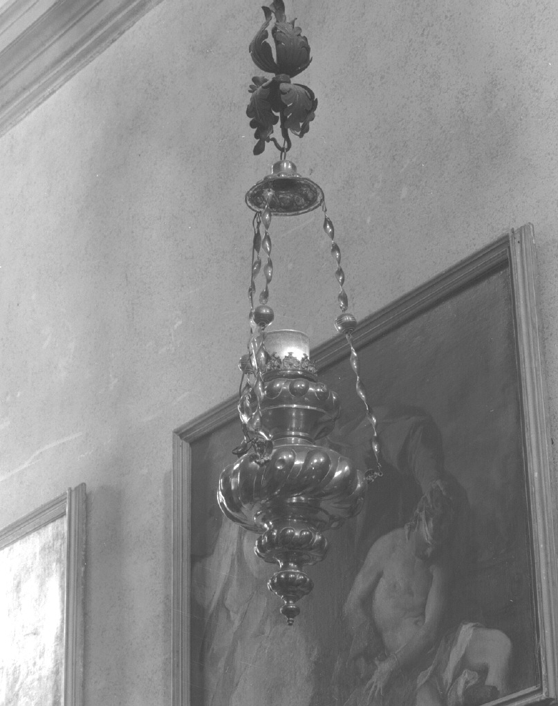 lampada pensile - bottega veneta (seconda metà sec. XVIII)