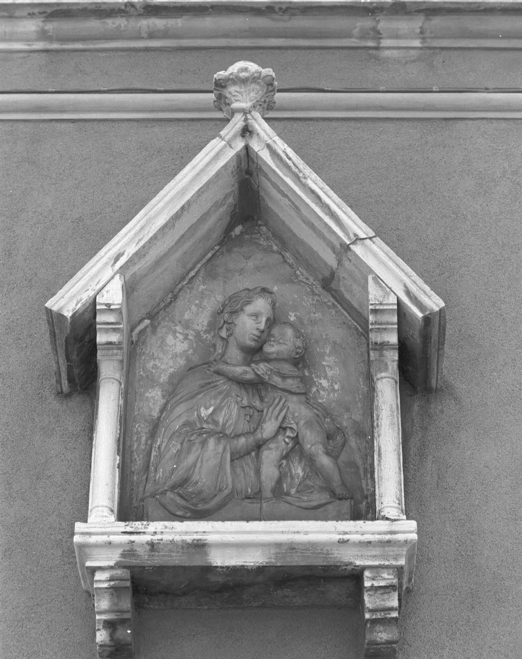 Madonna con Bambino (scultura) di Tatti Jacopo detto Jacopo Sansovino (attribuito) (sec. XVI)