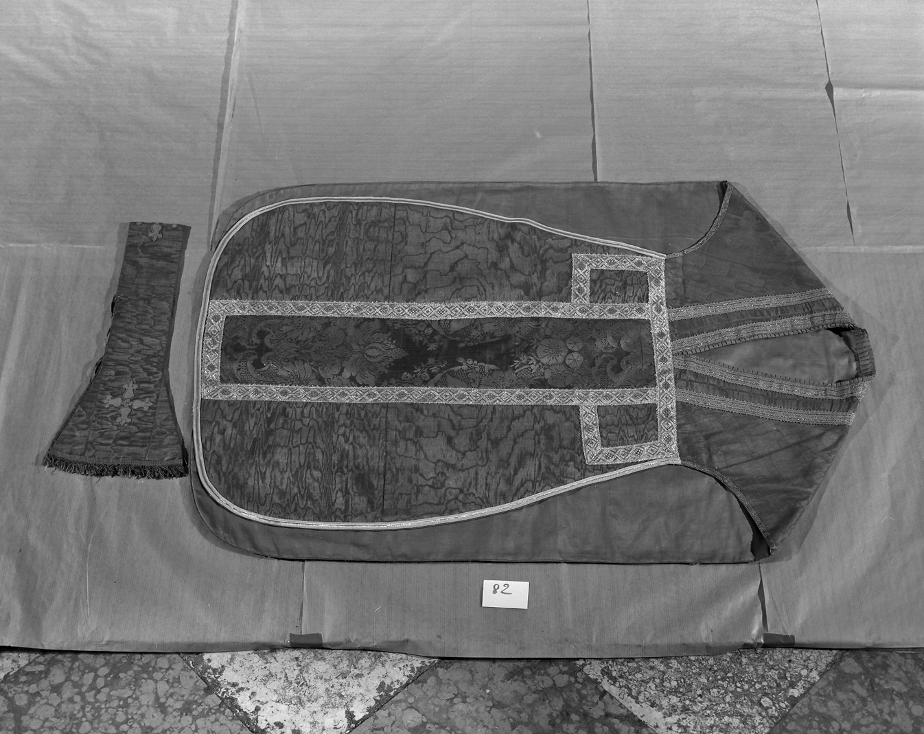 paramento liturgico, insieme - manifattura veneziana (fine/inizio secc. XVI/ XVII)