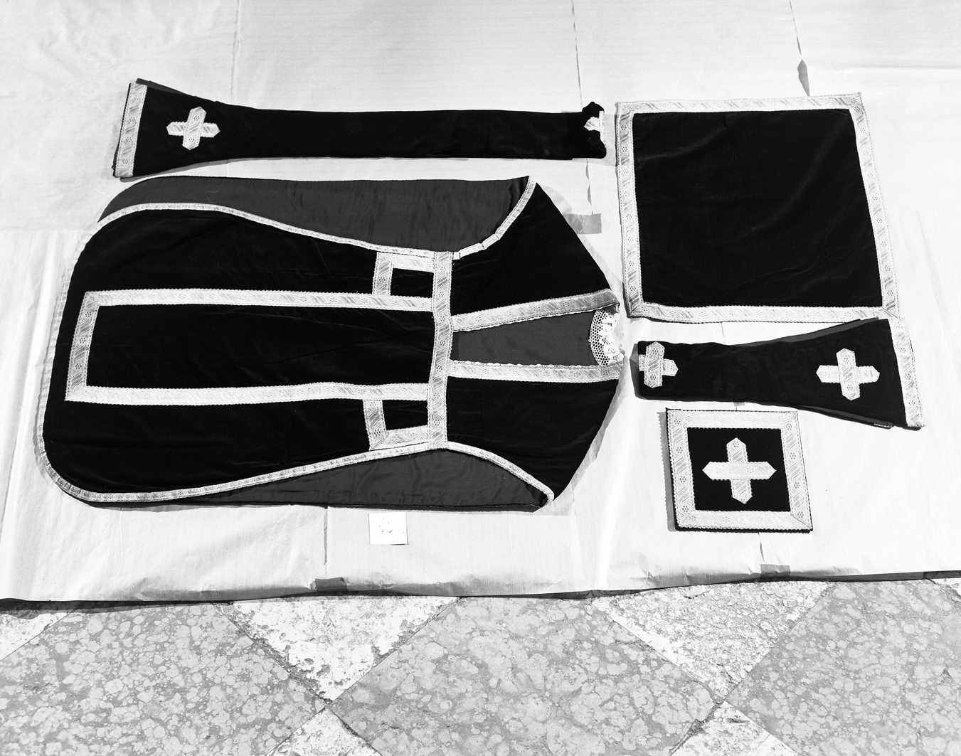 paramento liturgico, insieme - manifattura veneziana (sec. XVIII)