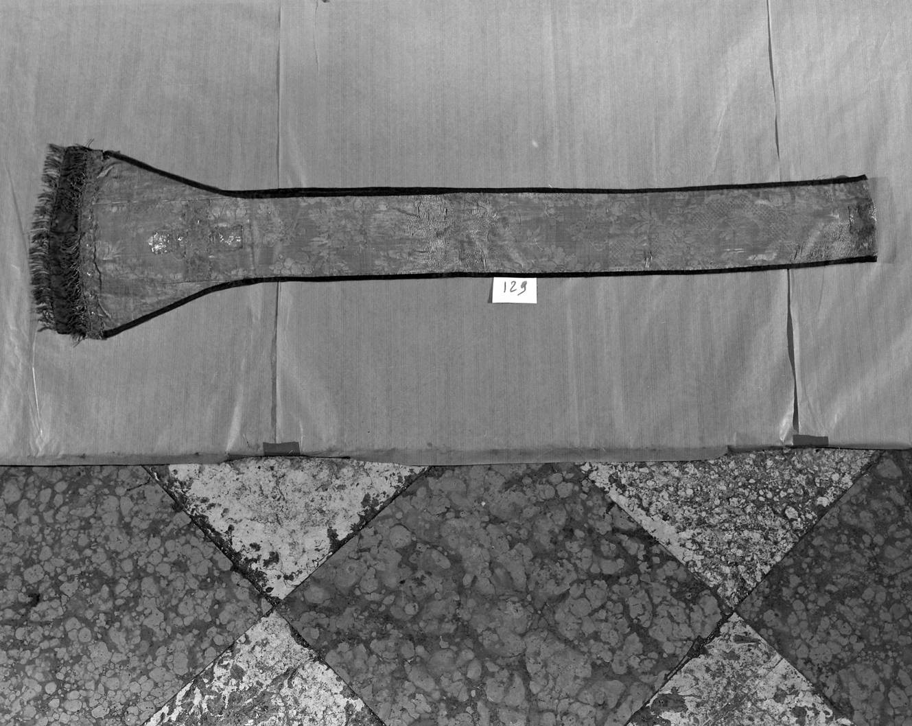 stola - manifattura italiana (prima metà sec. XVIII)