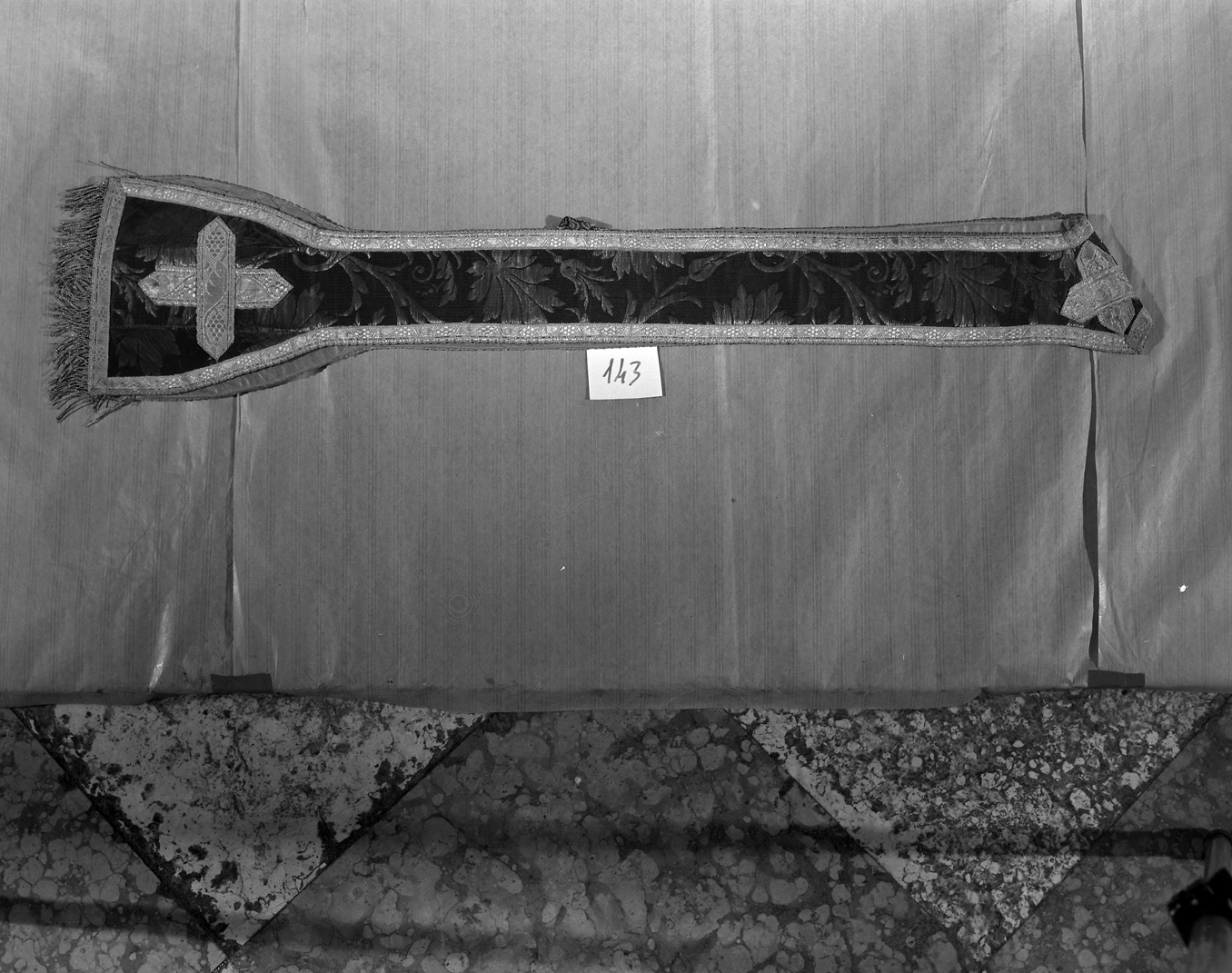 stola - manifattura italiana (sec. XIX)