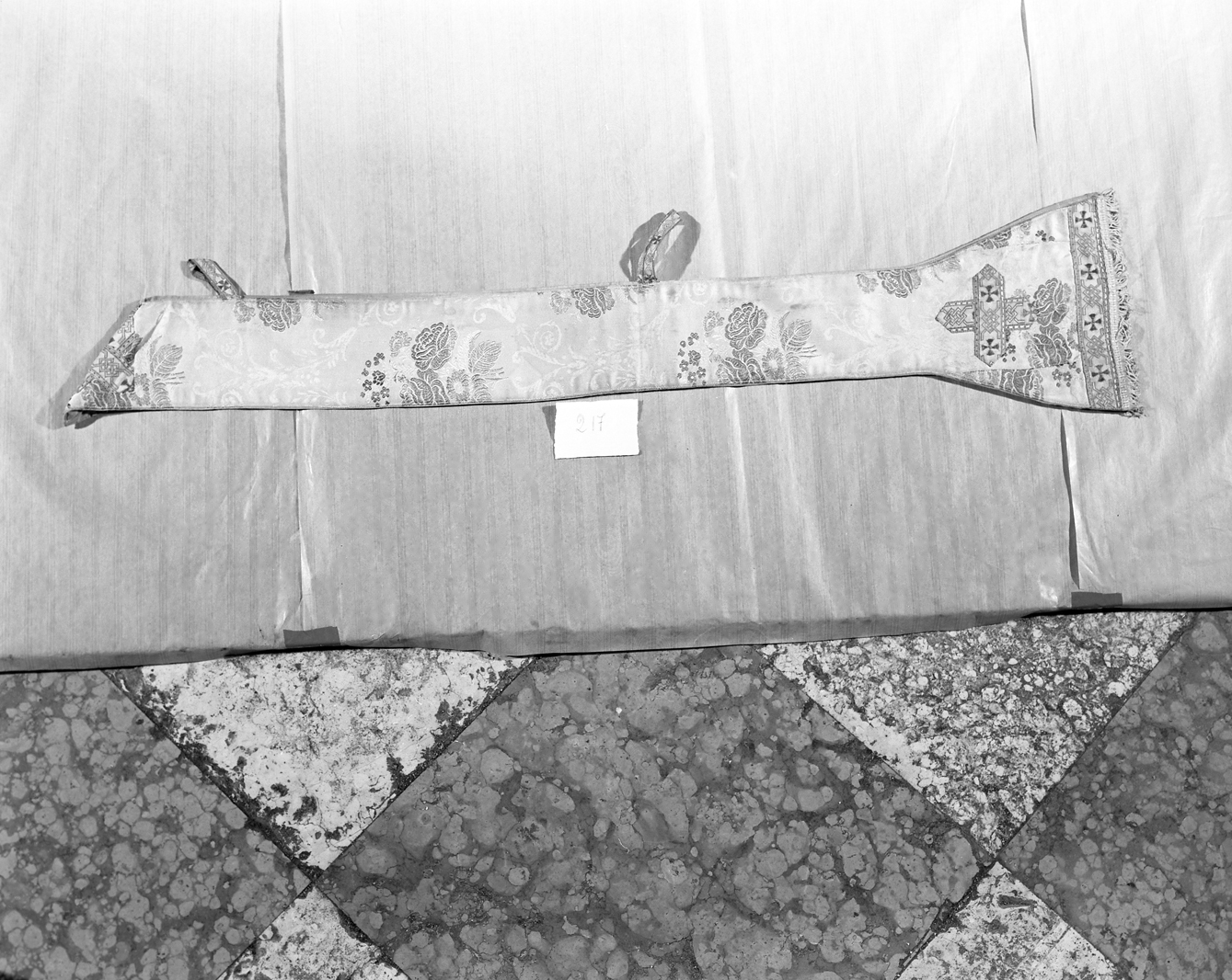 stola - manifattura italiana (sec. XIX)