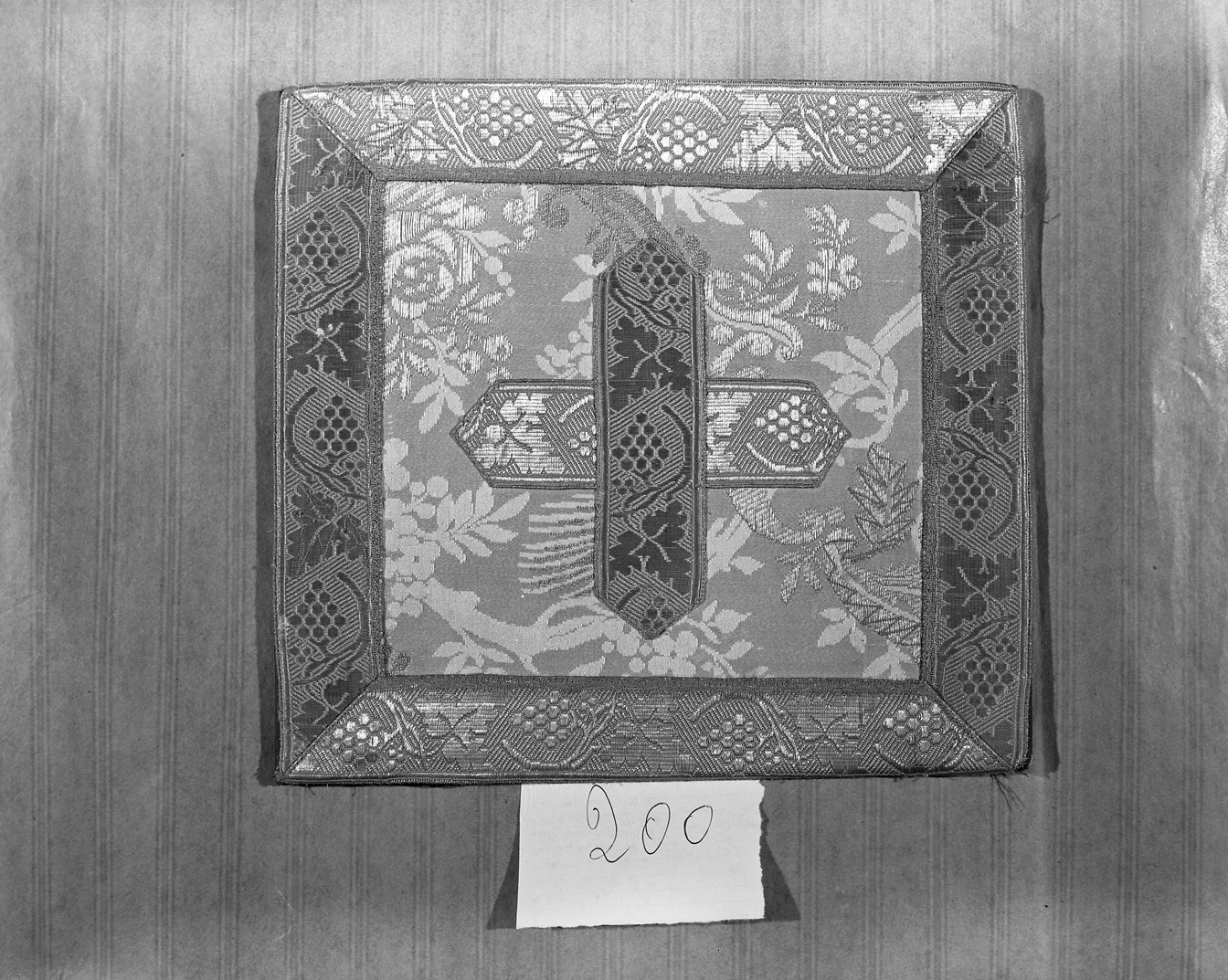 borsa del corporale - manifattura italiana (sec. XIX)