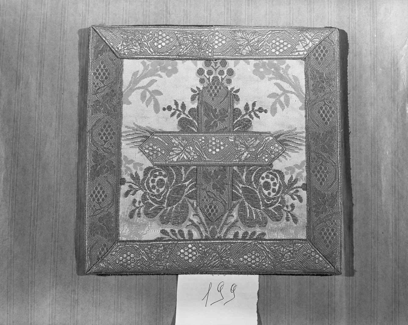 borsa del corporale - manifattura italiana (sec. XIX)