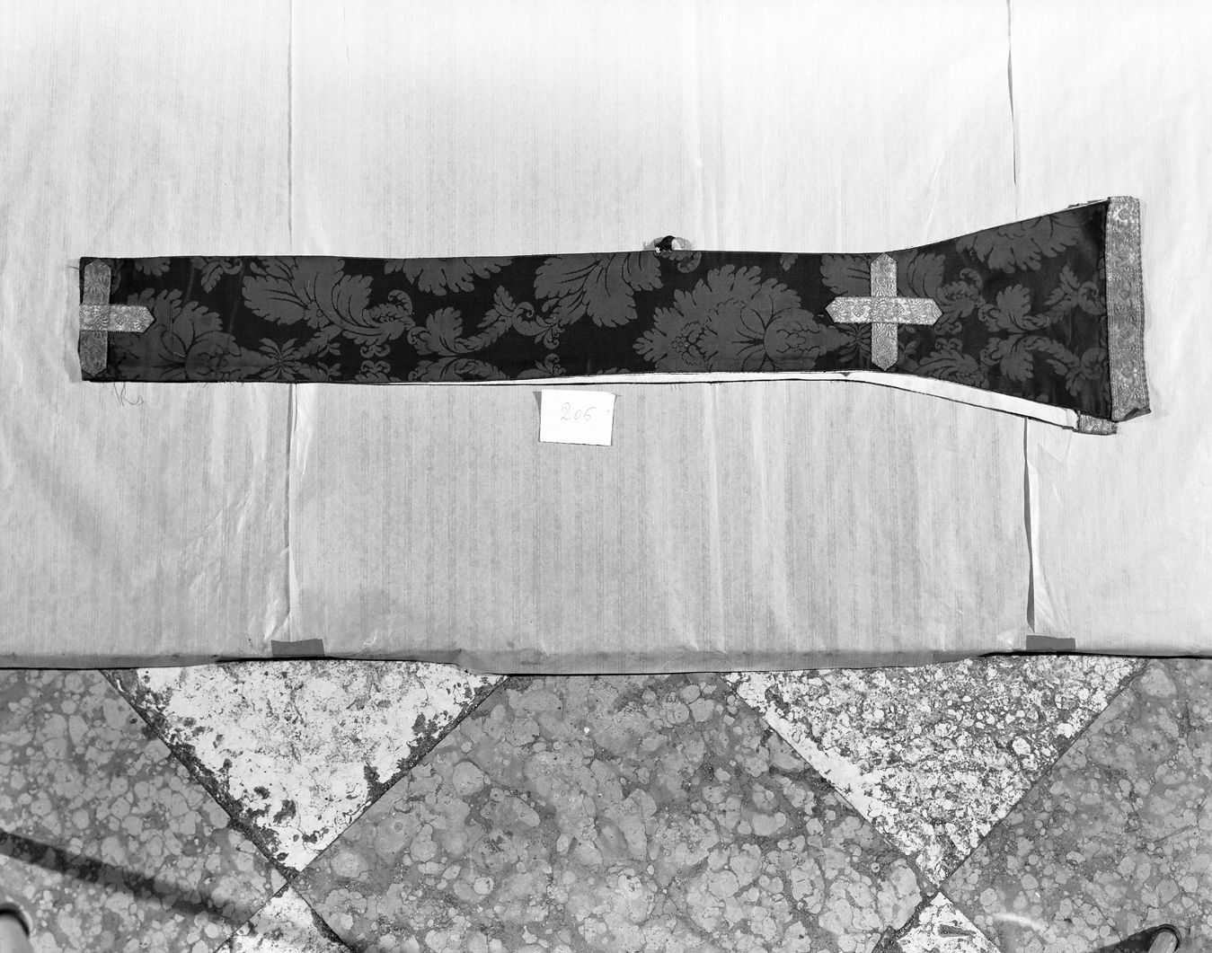 stola - manifattura italiana (prima metà sec. XIX)