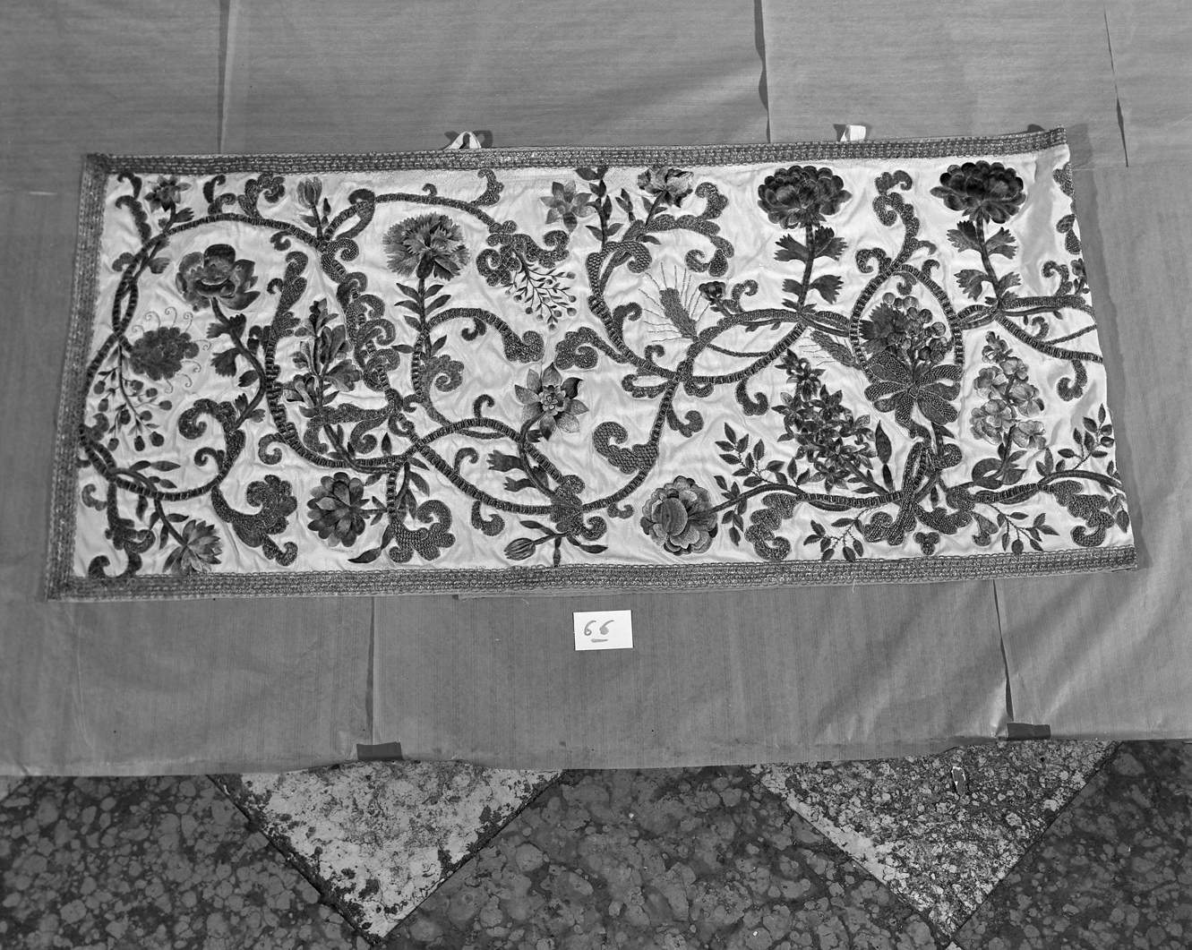 velo omerale - manifattura italiana (seconda metà sec. XVIII)