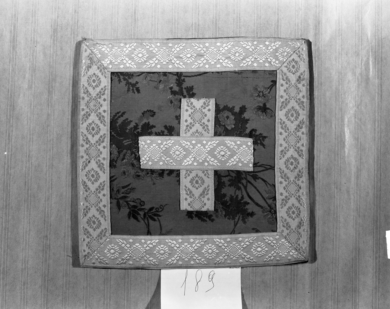 borsa del corporale - manifattura italiana (sec. XIX)