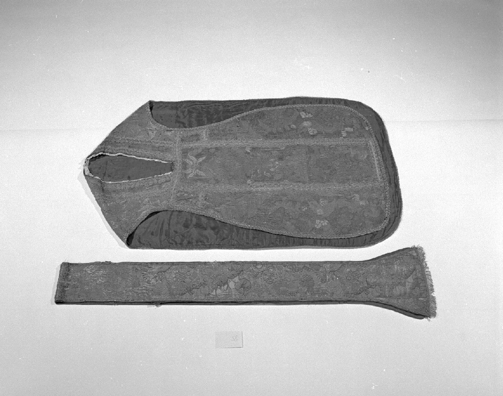 paramento liturgico, insieme - manifattura italiana (primo quarto sec. XVIII)