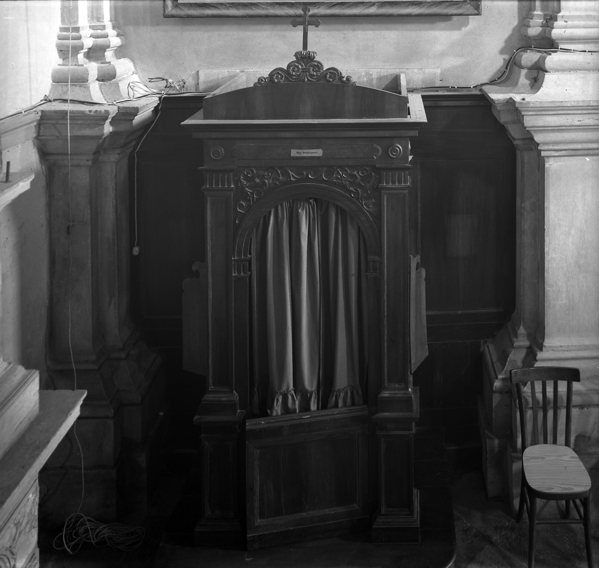 confessionale - ambito veneto (sec. XIX)