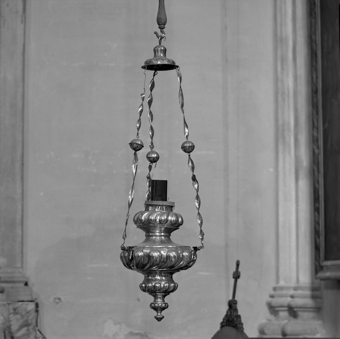 lampada pensile - ambito veneto (sec. XVIII)